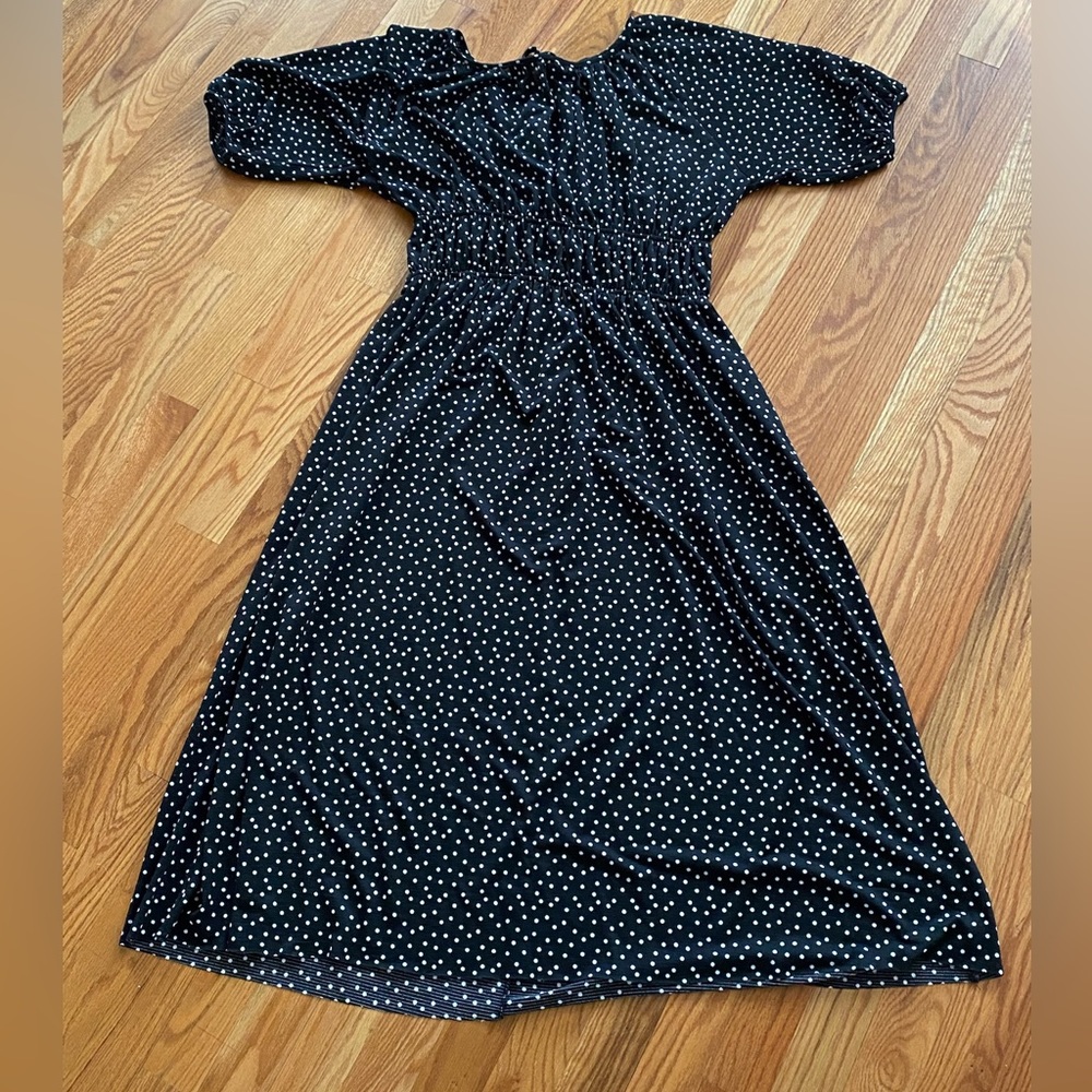 Zara polka dot dress